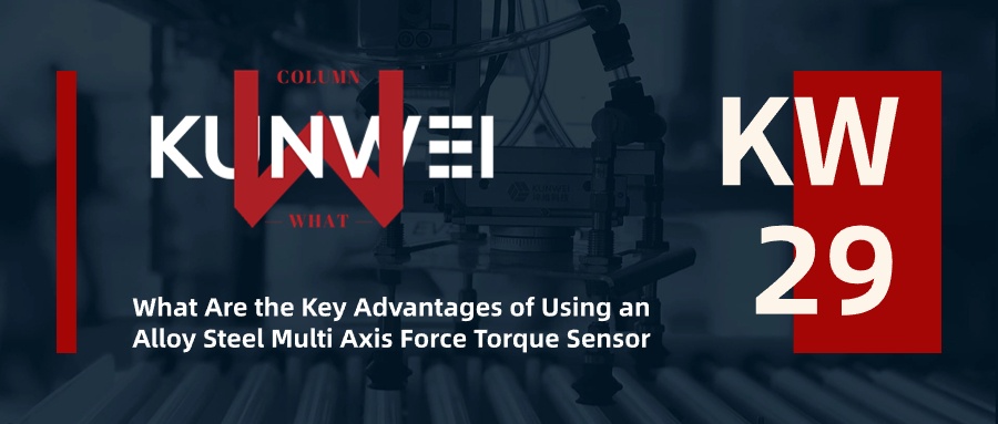 What are the key advantages of using an alloy steel multi hex axis force torque sensor in industrial applications?